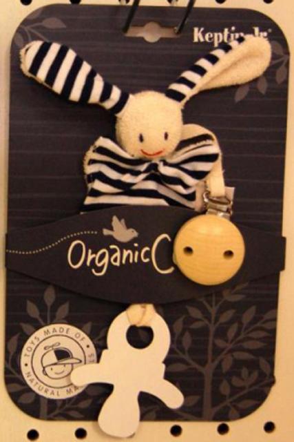 Soother holder - Comforter Chain Doggo Blue And Comforter Chain Rabby Red