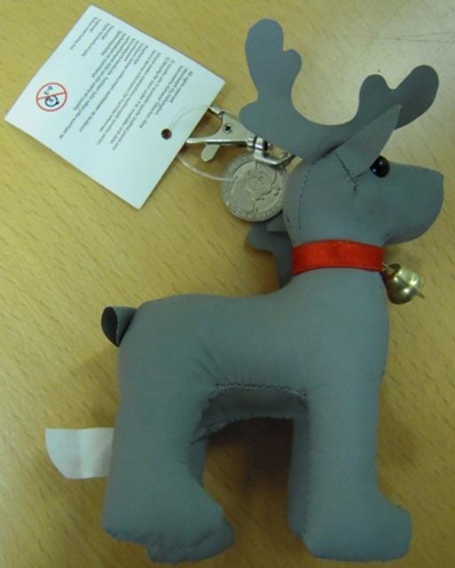 Visibility accessory - Soft Reflector Reindeer