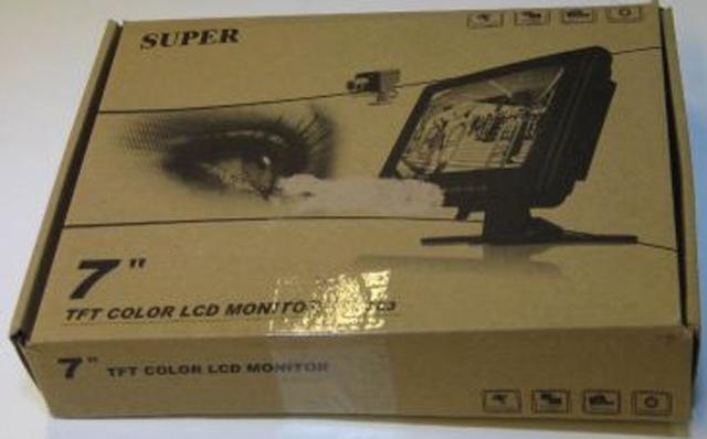 LCD Monitor - 7" TFT Color LCD Monitor