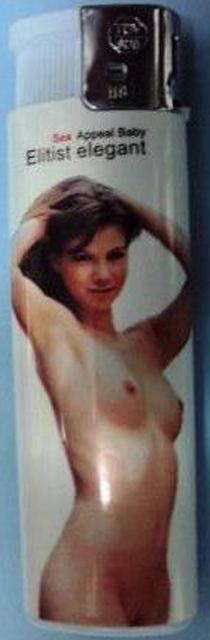 Novelty lighters (Elitist Elegant, Fishy Friends, Daily Sexercise)