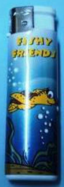 Novelty lighters (Elitist Elegant, Fishy Friends, Daily Sexercise)