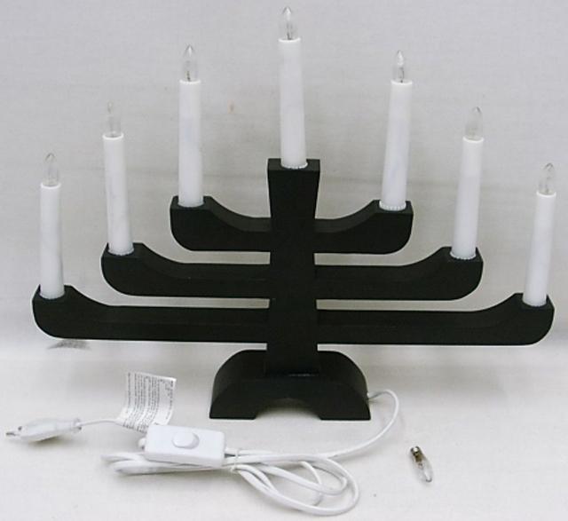 Electric table lamp (Adventsljusstake Maria 7 Armad)