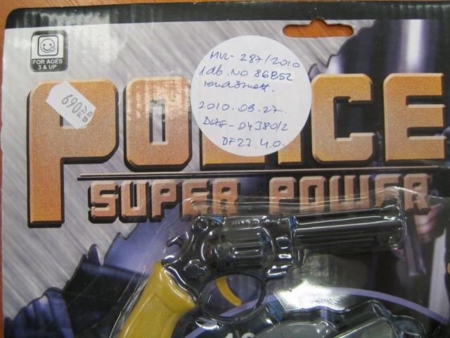 Toy gun set - Police Super Power