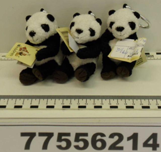 Plush panda “Keychain Panda Tjin Ling 10 cm”