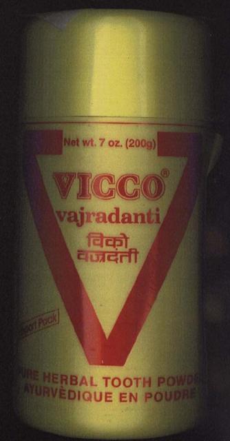 Herbal tooth powder "Vicco Vajradanti"