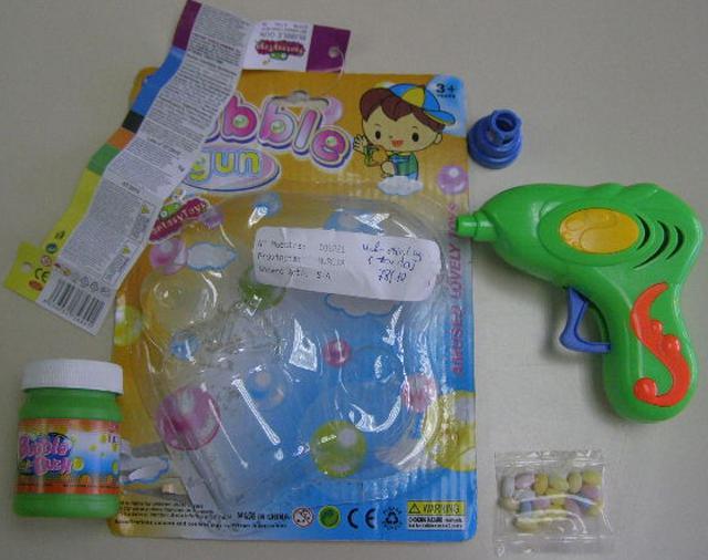 Plastic soap bubble gun "Bubble Gun"
