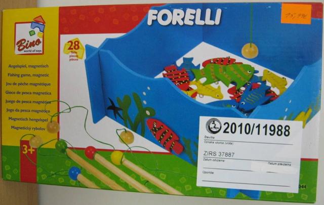 Magnetic fishing game "Fish Forelli"