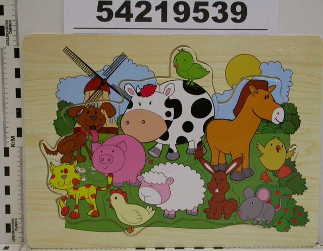 Wooden puzzle "Houten dierenpuzzel"