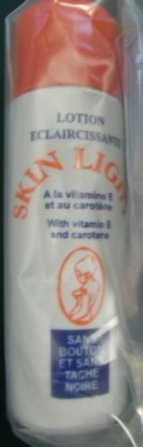 Skin-lightening lotion "Lotion Eclaircissante"