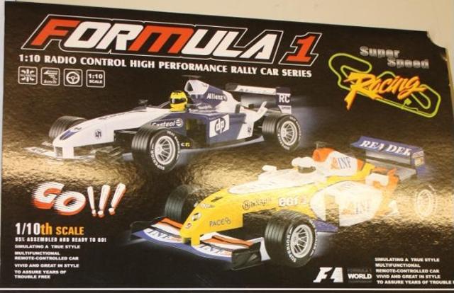 R/C Formula 1 "Formula1 R/C High Performance Rally