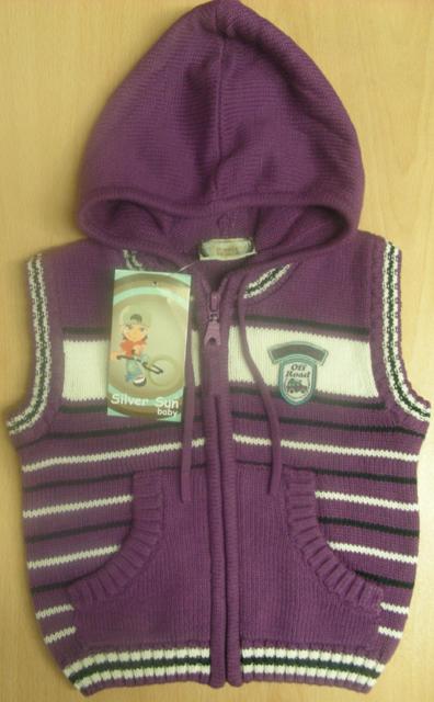 Children’s sleeveless jacket