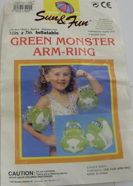 Armbands "Green Monster Arm-Ring"
