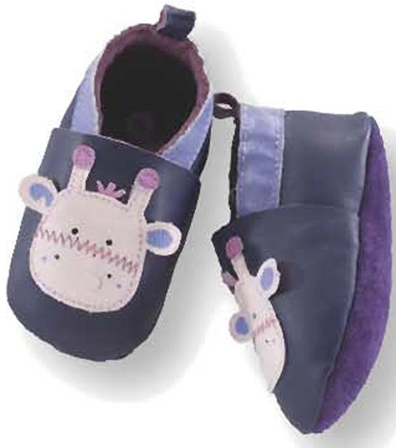 Leather baby shoes