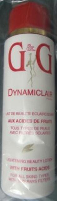 Skin lightening product "Dynamiclair"