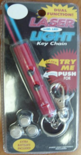 Laser pointers 1) 2 in 1 Super Led Lamp and ke