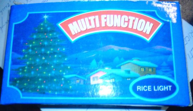 Christmas lighting chain "Multi Function Rice Ligh
