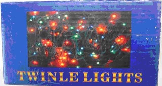 Christmas lighting chain Twinle Lights