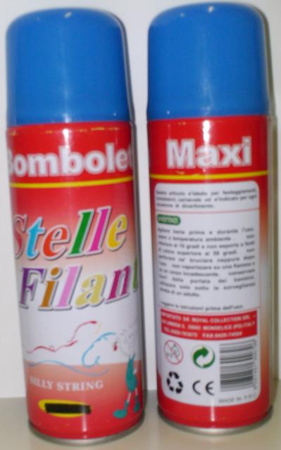 Silly string Maxi Stelle Filanti