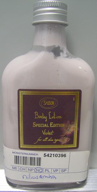 Body lotion