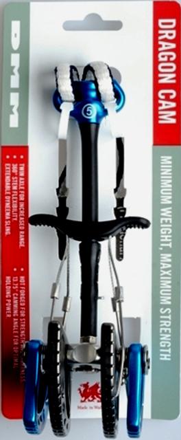 Camming device for rock climbing Dragon Cam