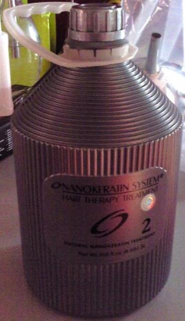 Hair-straightening product "Hair therapy treatment