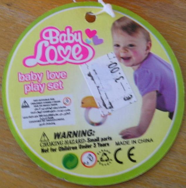 Baby rattles "Baby Love Play Set"