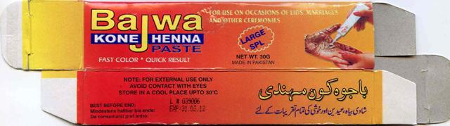 Henna paste "Kone Henna Paste"