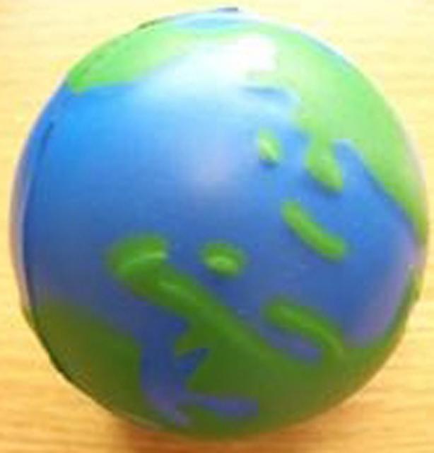 Stress ball "PU Earth Stress Ball"