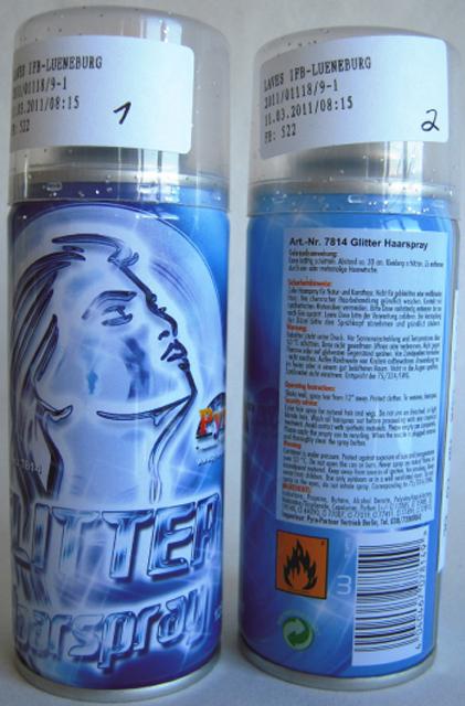 Hairspray "Color-Haarspray  (4 different shades),