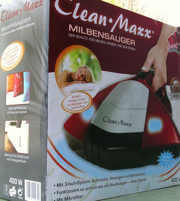 Dust mite UV vacuum cleaner "Milbensauger"