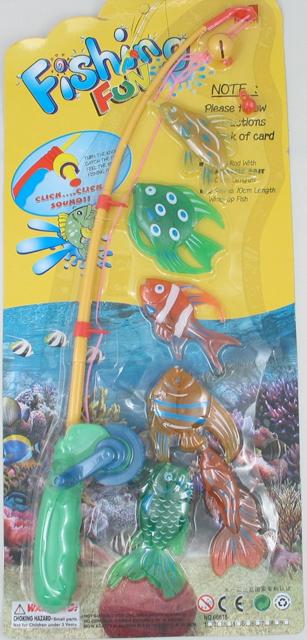 Magnetic fishing toy