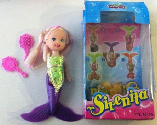 Doll with sweets "Sirenita"