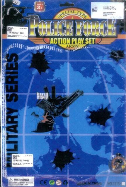 Toy police set "Police Force Action Play Set"