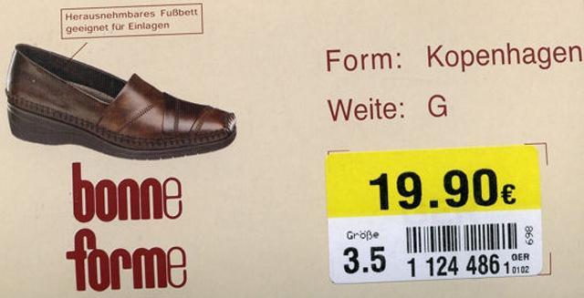 Women's shoes "Bonne forme