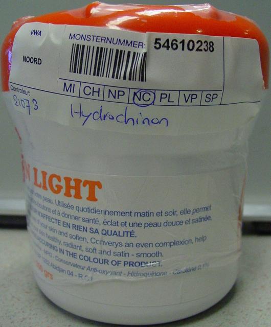 Skin lightening cream