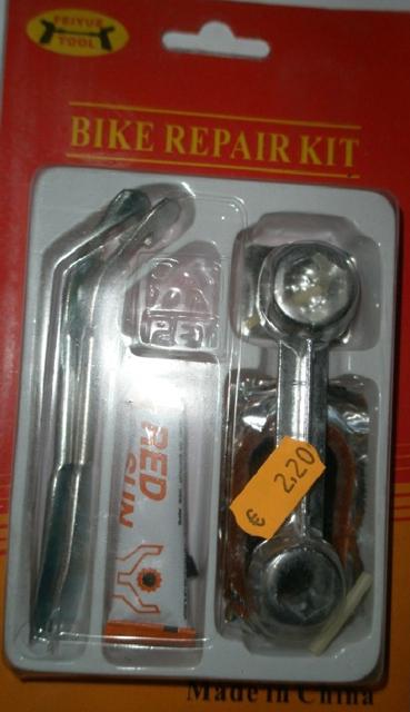 Bicycle tyre repair kit