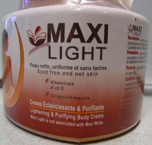 Skin lightening cream "Lightening & purifying body