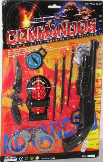 Toy gun set COMMANDOS