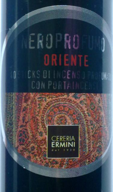 Perfumed incense sticks "Prof. Oriente Con Porta I