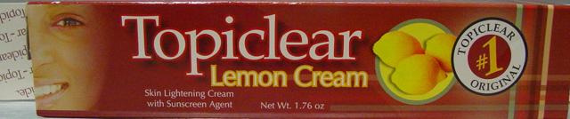 Skin lightening cream "Lemon Cream"