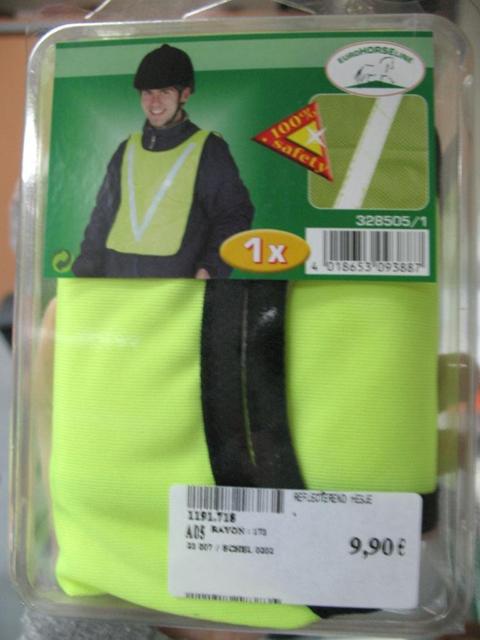 Reflective safety vest