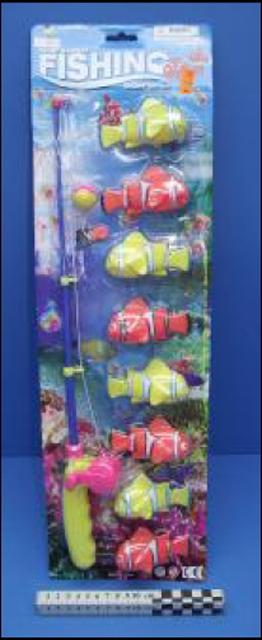 Magnetic fishing game