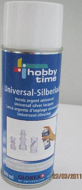 Spray paint "Hobby Time - Universal-Silberlack"