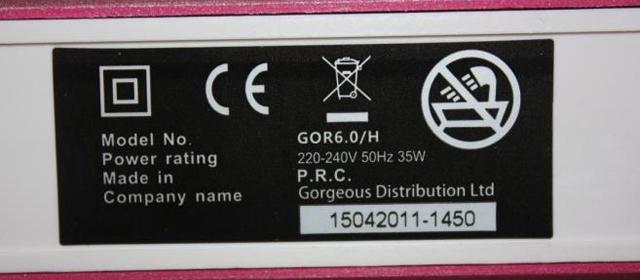 Hair Straightener "GOR 6.0/H Purple Haze"