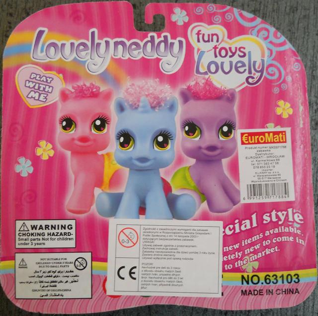 Toy unicorn "Lovely Neddy"