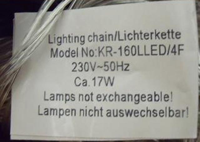 Lighting chain1. 60 Mini Lights 2.