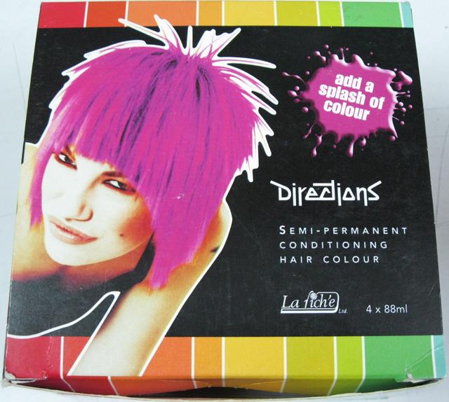 Hair dye "Directions Semi-Permanent Conditioning H