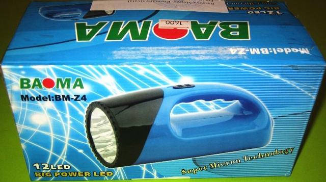 Rechargeable torch "Strong Dint Searchlight"