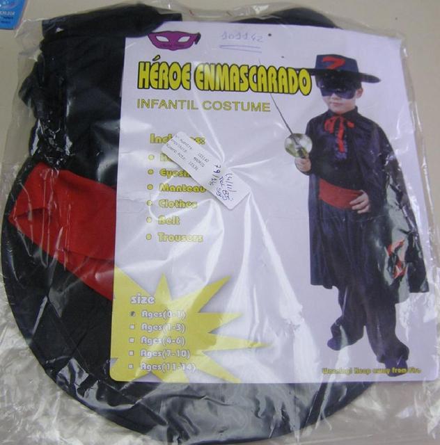 Fancy dress costume "Masked Hero"