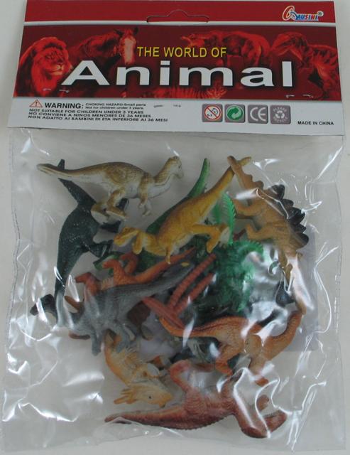 Plastic animal figures "The World of Animal"